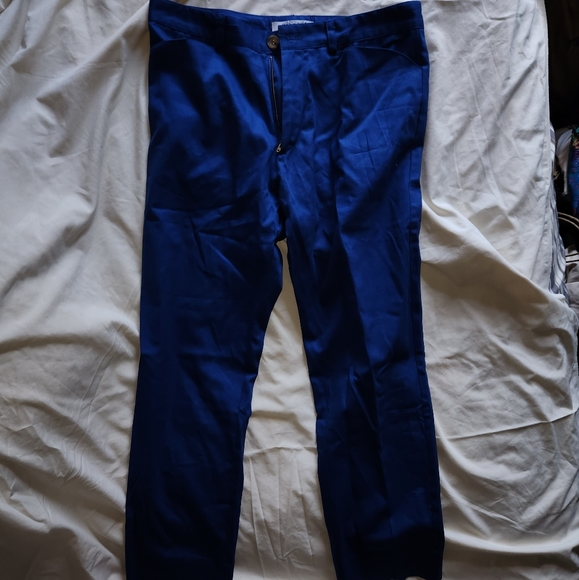 In God We Trust Women's Pants Blue size 30 - Picture 8 of 8